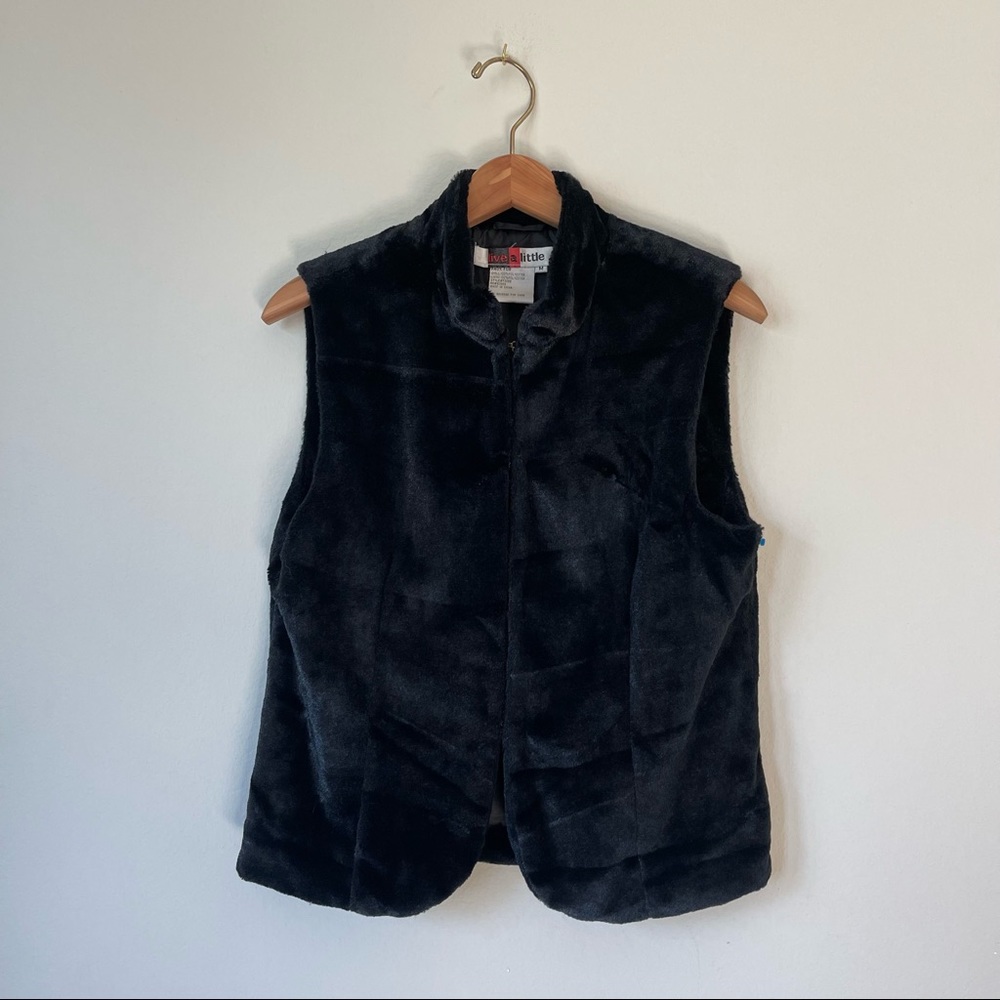 Live a Little -  Faux Fur Vest